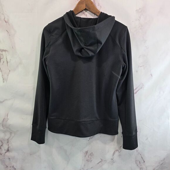 511 Tactical Jacket Womens Small Black Full Zip Hooded Lightweight Softshell - Picture 5 of 12